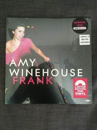 Amy Winehouse - Frank Lp Hmv Exclusive Pink Vinyl Gf Very Limited In Hand