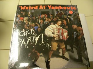 Weird Al Yankovic Polka Party Lp Near With Shrink Wrap
