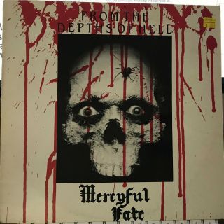 Mercyful Fate Live From The Depths Of Hell Lp 1984 First Pressing King Diamond