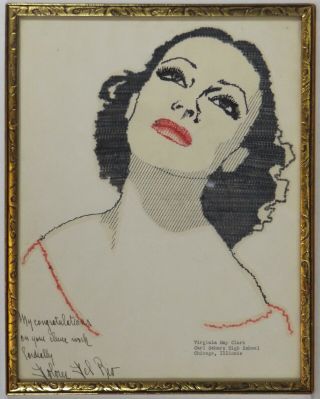 Dolores Del Rio - Signed Drawing
