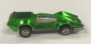Hot Wheels 1970 Mattel Redline Bugeye Green Diecast Metal Toy Car