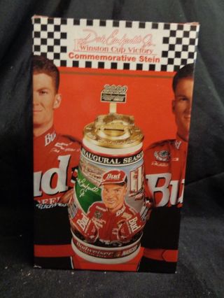 Anheuser Busch Budweiser Dale Earnhardt Jr.  Taking Winston Cup Victory