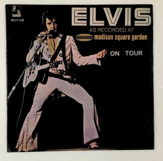 Elvis Presley As Recorded At Madison Square Album Malaysia Singapore Pressing Lp