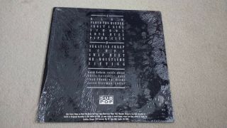 Nirvana - Bleach LP Green Marble Variant ONE OF A KIND Sub Pop SP34 Mudhoney 5