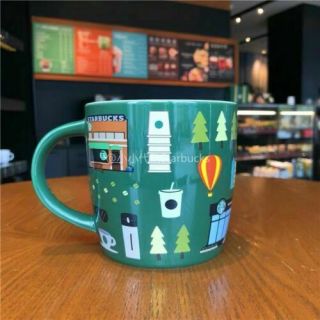 China 2019 Starbucks 16oz Coffee Paradise Bear Tea Strainer Mug 2