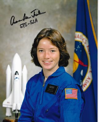 Nasa Astronaut Autograph Anna Fisher