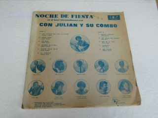 JULIAN Y SU COMBO NOCHE DE FIESTA ENM EL INTERCONTINENTAL GUAGUANCO FUNK BOOGALO 2