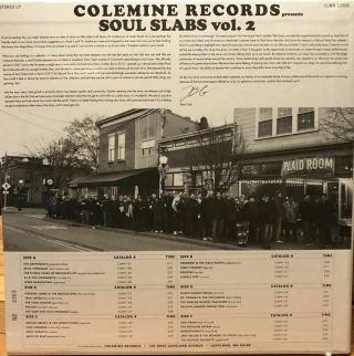 V/A Soul Slabs Vol.  2 3x LP VINYL Colemine RSD 2019 2