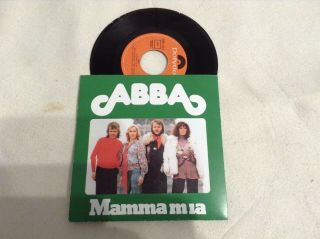 Abba Mamma Mia 7  1975 Portuguese Edition Exc