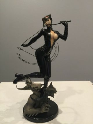 Kotobukiya CATWOMAN DC Bishoujo Statue Catwoman 1/7 Scale PVC - RARE 2