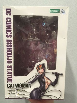 Kotobukiya CATWOMAN DC Bishoujo Statue Catwoman 1/7 Scale PVC - RARE 8