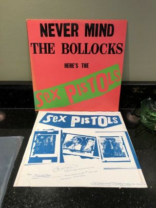 Sex Pistols Lp / Never Mind The Bullocks Here 
