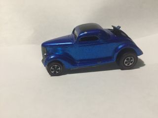 Hot Wheels Redline 36 Ford Coupe Blue.  All