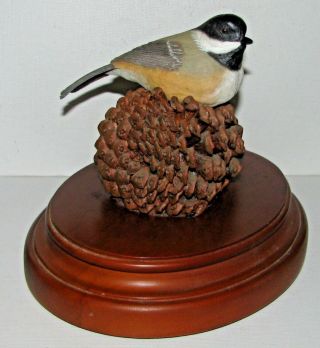 Pheasants Forever 20 YEAR LIMITED ED 195/500 Chickadee Figure Artist Signed 2