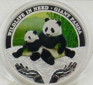 2011 Australia 1 oz Silver Proof Giant Panda 