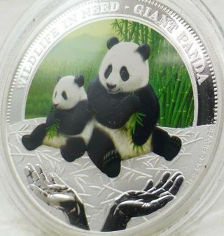 2011 Australia 1 oz Silver Proof Giant Panda 
