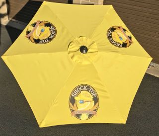 Shock Top Lemon Shandy Market Style Patio Umbrella 7’ Tall - Brand