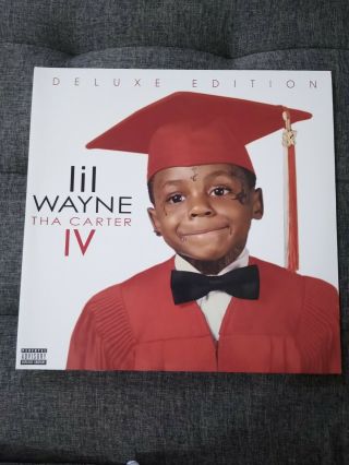 Lil Wayne Tha Carter Iv Red Vinyl Colored Limited The Carter 4