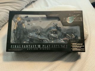 Final Fantasy Vii Play Arts Vol.  1 Figure Cloud Strife And Hardy - Daytona
