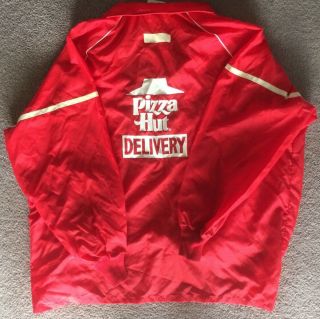 Pizza Hut Delivery Jacket Vintage Xl Made In Usa Rare Dougie 13 11 66 Mcdonalds