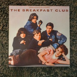 The Breakfast Club Motion Picture Soundtrack Lp Record Vinyl 1985