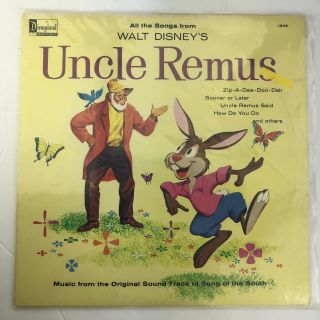 Rare Disney Uncle Remus Song Of The South Vinyl Record Dq1205 Soundtrack Usa1956