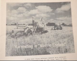 WWII 1944 MINNEAPOLIS - MOLINE GETTING THE MOST FROM YOUR HARVESTOR X - 100 2