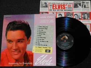 Elvis Presley Lp Something For Everybody Rare Living Stereo Lsp - 2370 Ex,  1s/2s