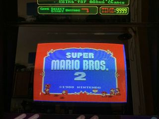 MARIO BROS 2 (SMB2) for Nintendo PLAYCHOICE 10 (PC10),  US SHIP 6