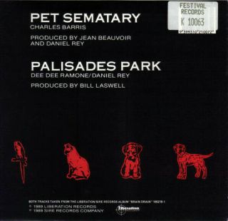 THE RAMONES - Pet Sematary 7 