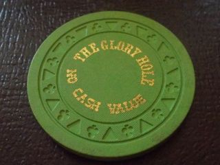 The Glory Hole Casino No Cash Value Hotel Casino Gaming Chip Central City,  Co