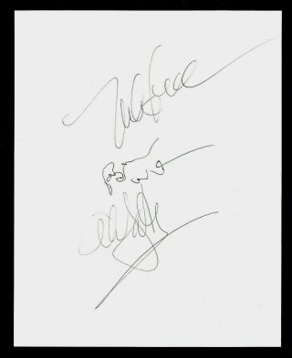 The Beach Boys Brian Wilson Al Jardine Mike Love Signed (3) Autograph 8 X 10 Jsa