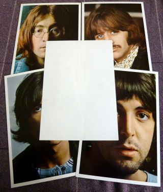 THE BEATLES,  THE WHITE ALBUM,  1968 UK STEREO APPLE LABEL 2 LP SET COMPLETE. 8