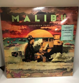 Anderson Paak Malibu 2nd Album Vinyl Record 2 Lps A1a