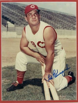 Ted Kluszewski Cincinnati Reds Signed Autographed 8 X 10 Photo Psa Dna - Sweet