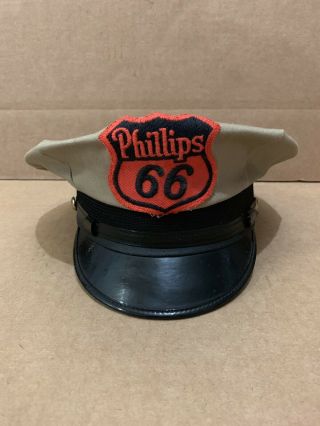 Phillips 66 Gas Service Station Attendant Hat Uniform Oil Garage Decor Sign 2
