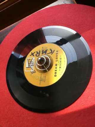 H.  T.  F.  DOO WOP “ RICHIE “ — CHERIE / DREAM LOVER 45 KIP RECORDS STRONG  6