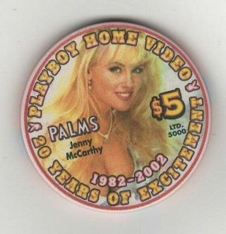 Palms Playboy Casino Chip Jenny Mccarthy 20 Years Of Excitement Home Video