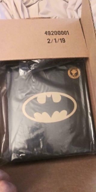 Mezco Toyz One:12 Collective Batman Sovereign Knight Onyx Opened Once In Hand