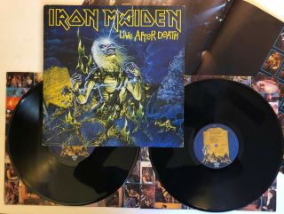 Iron Maiden - Live After Death - 1985 1st Press,  Book (nm -) Ultrasonic