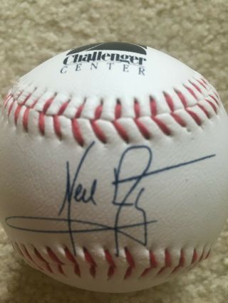 Apollo 11 Neil Armstrong & Buzz Aldrin Signed (stamped) Baseball
