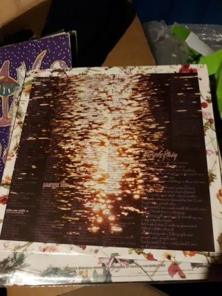 PRINCE PURPLE RAIN 1984 VINYL LP RECORD WITH POSTER & INNER VG,  1 - 25110 4