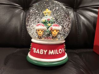 Authentic AAPE By The Bathing Ape Snow Globe Limited Edition VIP Gift Baby Milo 3