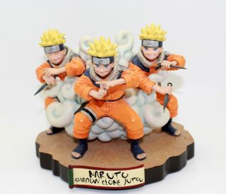 Naruto Shadow Clone Jutsu 6 " Porcelain Sculpture
