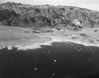 Lake Mead Vintage 4 X 5 Aerial Photos (6) From 1952 (one - Of - A - Kinds) :never Seen