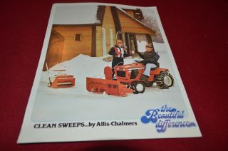 Allis Chalmers Lawn & Garden Snow Remova Guide For 1979 Dealers Brochure Yabe11