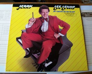 JERRY LEE LEWIS MASTERS TEST LP 2 LPs FOR THE SERIOUS COLLECTOR PLUS BONUS PHOTO 5