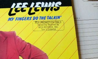 JERRY LEE LEWIS MASTERS TEST LP 2 LPs FOR THE SERIOUS COLLECTOR PLUS BONUS PHOTO 6