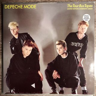 Depeche Mode The Tour Bus Tapes Grey Vinyl Record