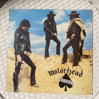 Motorhead - Ace Of Spades 1980 Bronze Bron 531 33.  1/3 Rpm Lp Record
